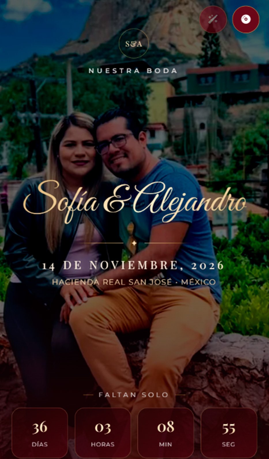 Diseño Boda Velvet Romántico Terciopelo
